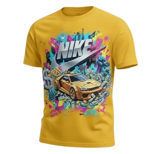 CAMISETA NIKE AMARILLA