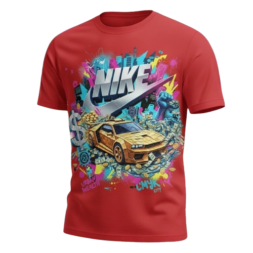 NIKE PERSONALIZADA ROJO