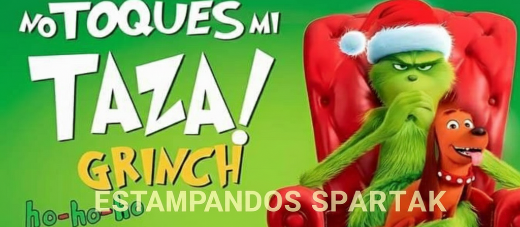 DISEÑO TAZA GRINCH PERSONALIZADA