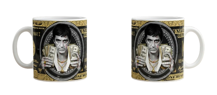 TAZA DÓLAR TONY MONTANA