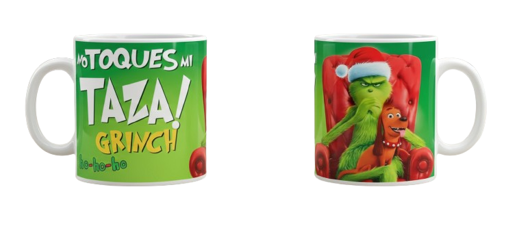 TAZA GRINCH PERSONALIZADA