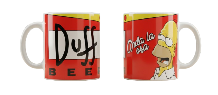 TAZA HOMER CERVEZA