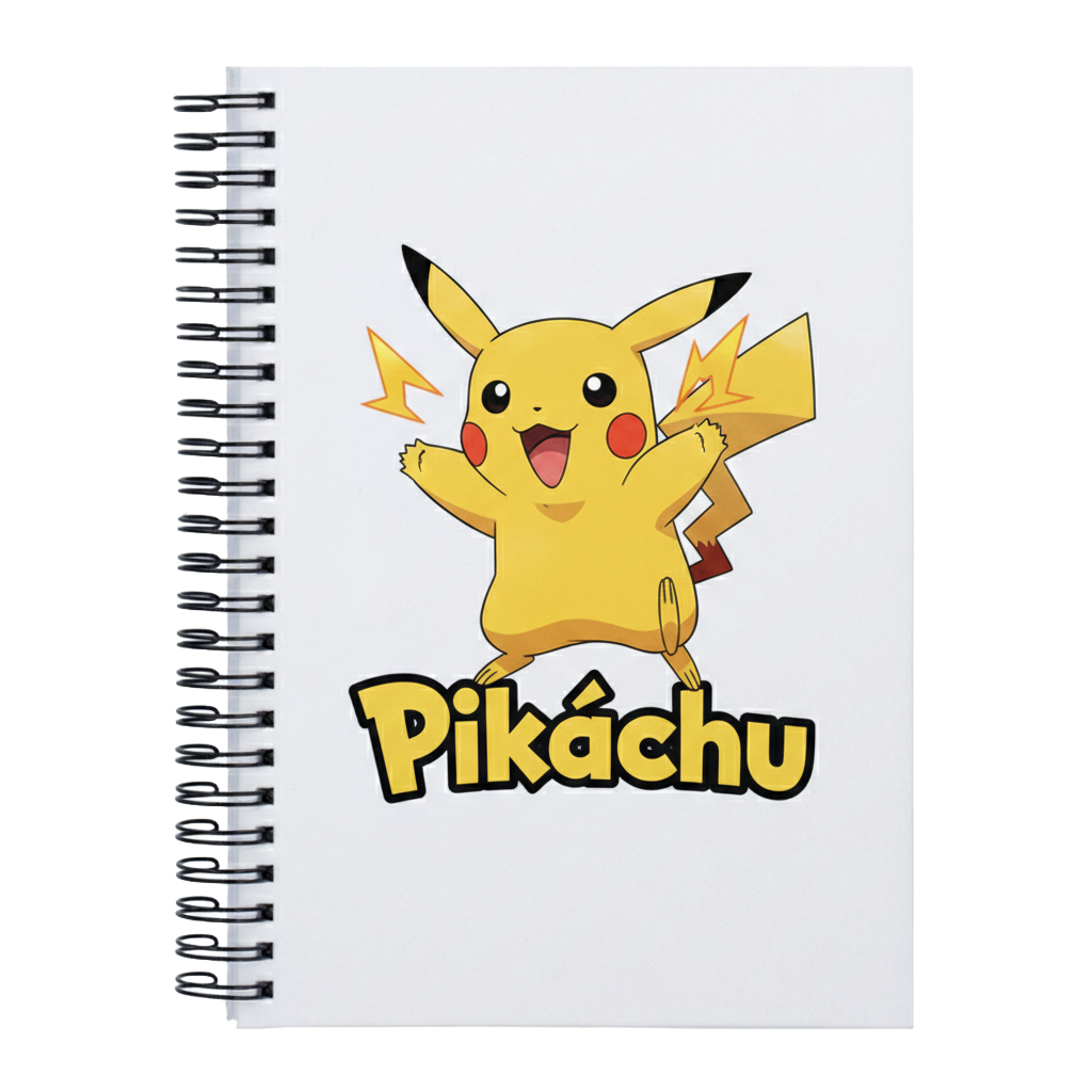 cuaderno picachu A5